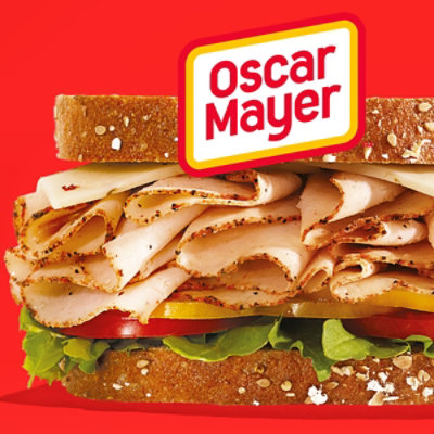 Oscar Mayer Deli Fresh Cracked Black Pepper Sliced Turkey Breast Deli Lunch Meat Family Size - 16 Oz - Image 4