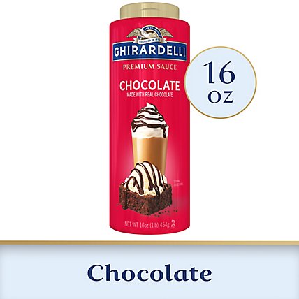 Ghirardelli Premium Chocolate Sauce - 16 Oz - Image 1