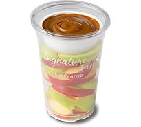 Fresh Cut Apple With Caramel Cup - 8 Oz (320 Cal)