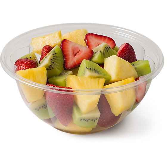 Fresh Cut Kiwi Pineapple & Strawberry Bowl - 20 Oz