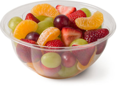 Fresh Cut Strawberry Tangerine & Grape Bowl - 24 Oz