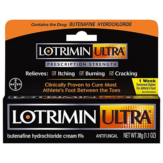 Lotrimin Ultra Antifungal Cream Athletes Foot - 1.1 Oz