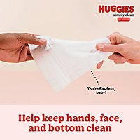 Huggies Simply Clean Unscented Baby Wipes - 6-64 Count - Image 4