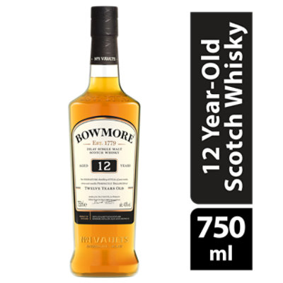 Bowmore Scotch Whisky Single Malt Islay - 750 Ml - vons