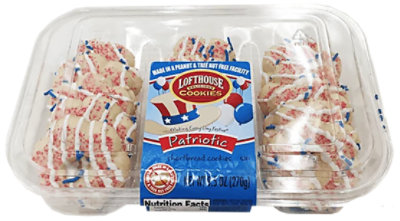 Cookies Shortbread Patriotic - Each