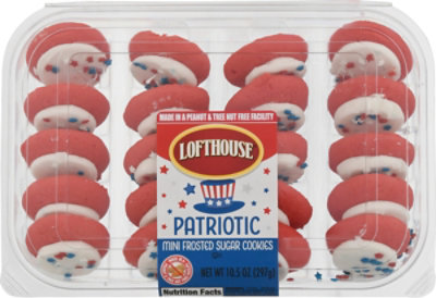 Cookie Mini Sugar Frosted Patriotic - Each - Image 2