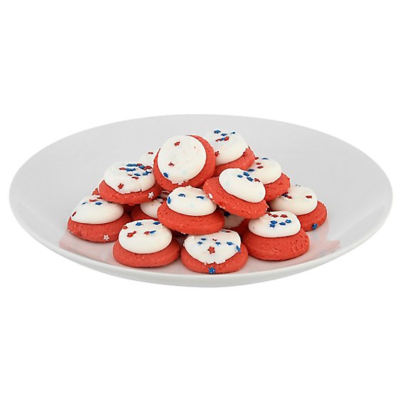 Cookie Mini Sugar Frosted Patriotic - Each