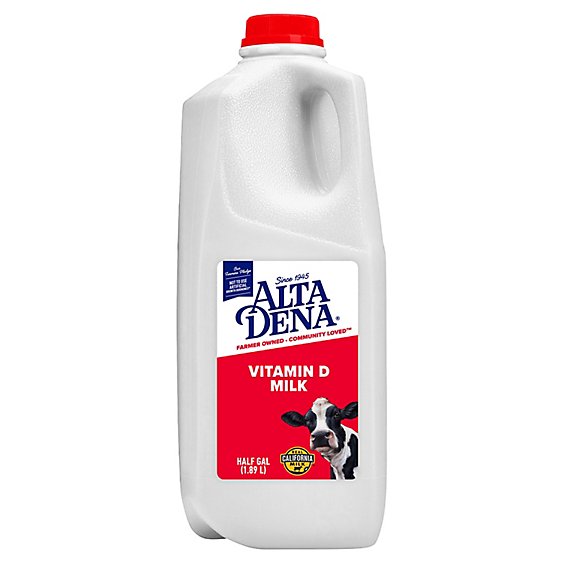 DairyPure Vitamin D Whole Milk - 0.5 Gallon
