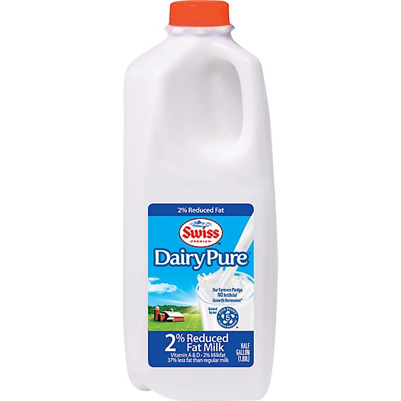 DairyPure 2% Reduced Fat Milk - 0.5 Gallon