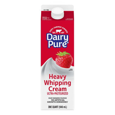 DairyPure Heavy Whipping Cream - 1 Quart - Image 1