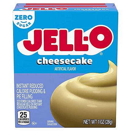 JELL-O Pudding & Pie Filling Instant Sugar Free Cheesecake - 1 Oz - Image 3