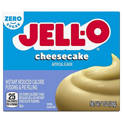 JELL-O Pudding & Pie Filling Instant Sugar Free Cheesecake - 1 Oz - Image 6