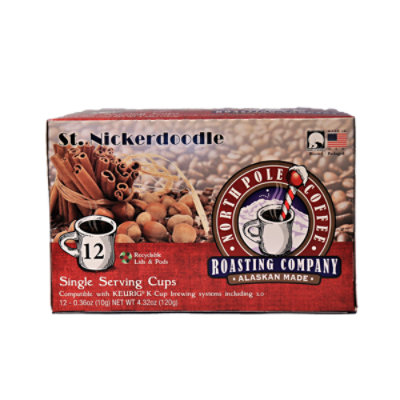 North Pole Coffee Roasting Company Coffee Single Serving Cups St