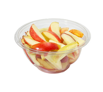 Fresh Cut Apples Sliced Bowl - 14 Oz - Image 1