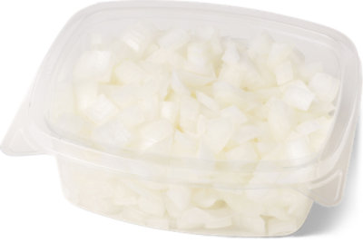 Fresh Cut Yellow Onions Diced Cup - 6 Oz - Image 1