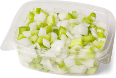 Fresh Cut Celery & Onion Diced Cup - 6 Oz - Image 1