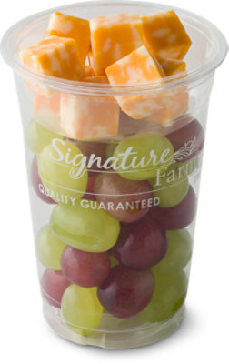 Easy Grab and Go Fruit and Cheese Cup