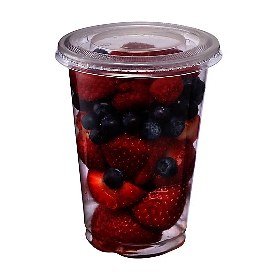 Fresh Cut Mixed Berry Cup - 10 Oz