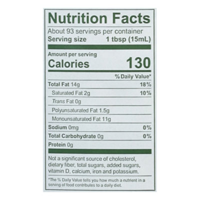 California Olive Ranch Global Blend Extra Virgin Olive Oil - 47.3 Fl. Oz. - Image 4