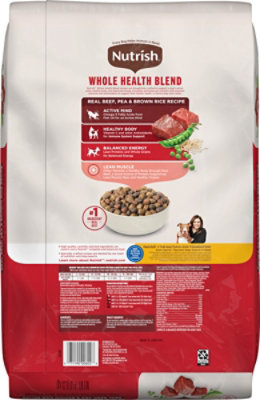 Rachael Ray Nutrish Food for Dogs Super Premium Real Beef & Brown Rice Recipe Bag - 14 Lb - Image 5