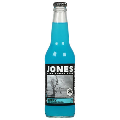 Jones Soda Cane Sugar Berry Lemonade Flavor - 12 Fl. Oz. - Image 2