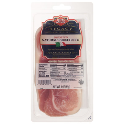 Dietz & Watson Natural Prosciutto - 3 Oz - Image 3