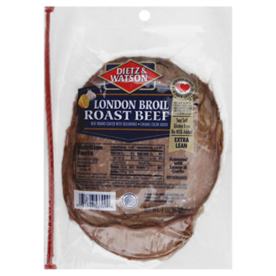 Dietz & Watson London Broil Sliced - 7 Oz