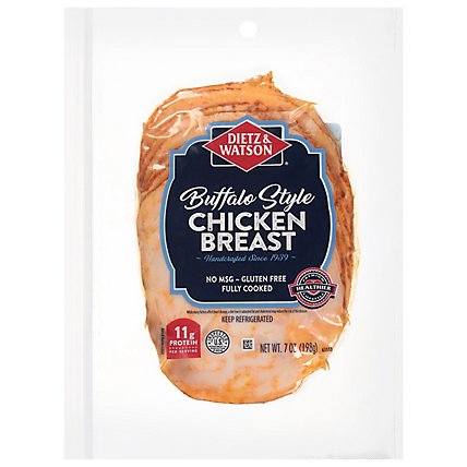 Dietz & Watson Chicken Breast Sliced Buffalo Style - 7 Oz - Image 3