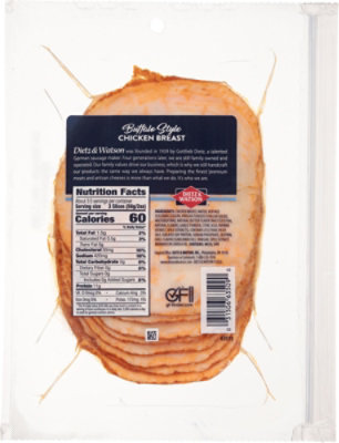 Dietz & Watson Chicken Breast Sliced Buffalo Style - 7 Oz - Image 6