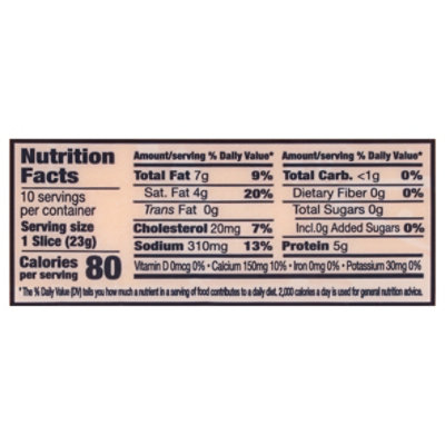 Dietz & Watson Cheese American Sliced Pasteurized - 8 Oz - Image 3