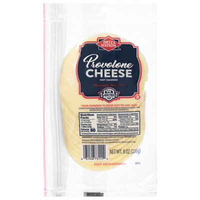 Dietz & Watson Cheese Sliced Smoked Provolone - 8 Oz - Image 1