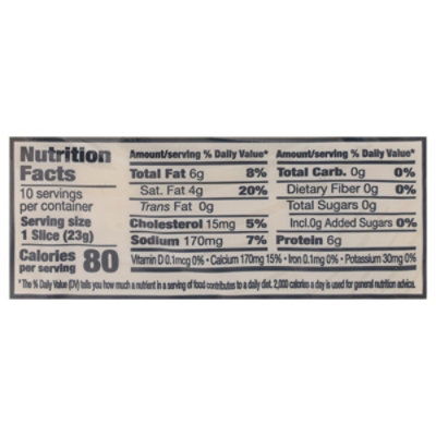 Dietz & Watson Cheese Sliced Smoked Provolone - 8 Oz - Image 3