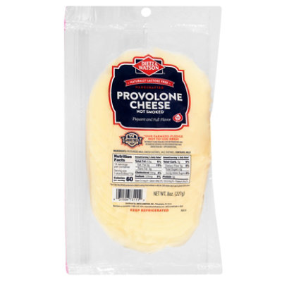Dietz & Watson Cheese Sliced Smoked Provolone - 8 Oz
