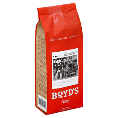 Boyds Coffee Coffee Ground Original Roast - 12 Oz