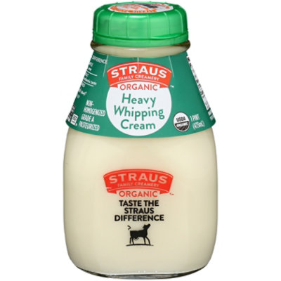 Straus Organic Whipping Cream - 16 Fl. Oz. - Image 3