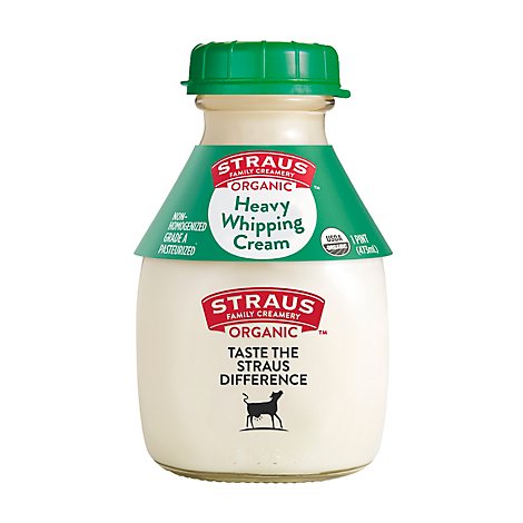 Straus Organic Whipping Cream - 16 Fl. Oz.