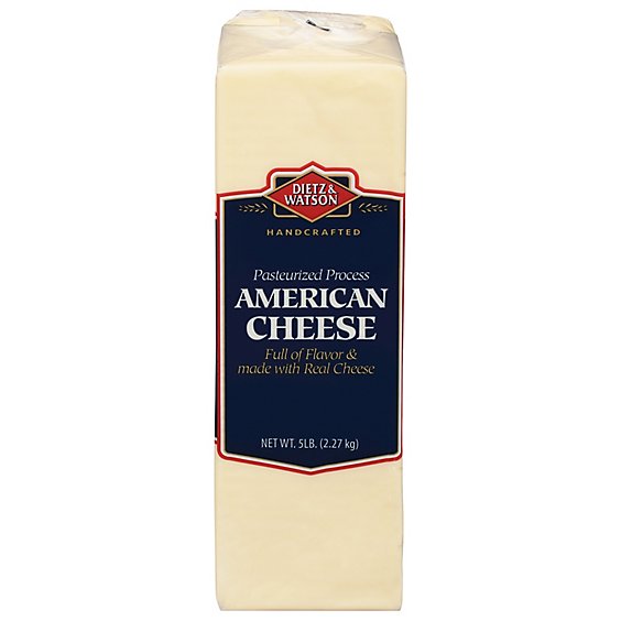 Dietz & Watson White American Cheese - 0.50 Lb