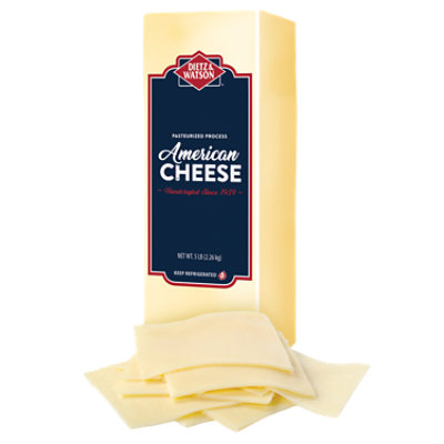 Dietz & Watson White American Cheese - 0.50 Lb