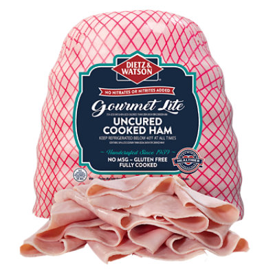 Dietz & Watson Gourmet Lite Ham Cooked - 0.50 LB