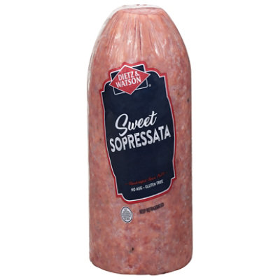 Dietz & Watson Salami Sopressata Sweet - 0.50 LB