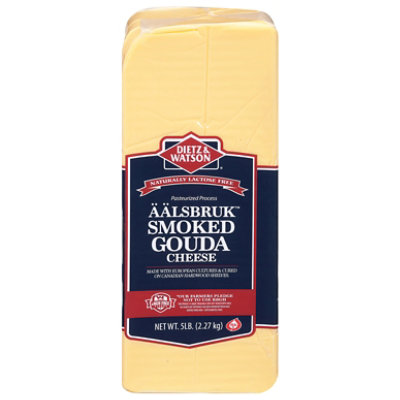 Dietz & Watson Smoked Gouda Cheese - Image 2