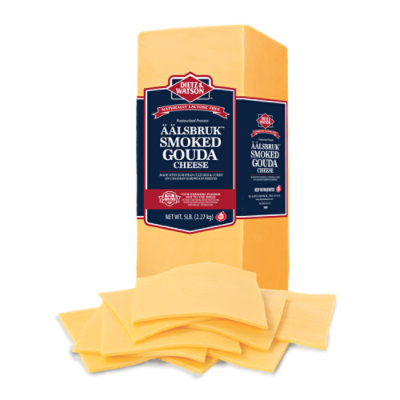 Dietz & Watson Smoked Gouda Cheese - Image 1