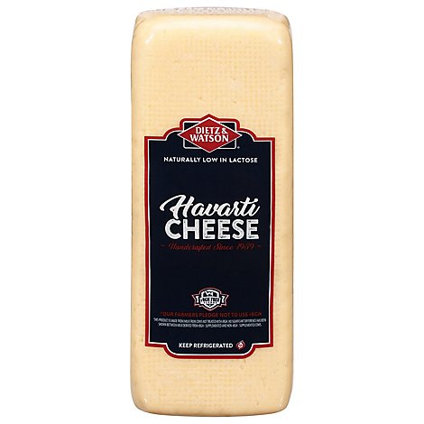 Dietz & Watson Havarti Cheese - 0.50 Lb
