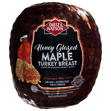 Dietz & Watson Turkey Breast Maple & Honey - 0.50 Lb. - Image 1