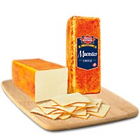 Dietz & Watson Cheese Muenster - 0.50 Lb - Image 1