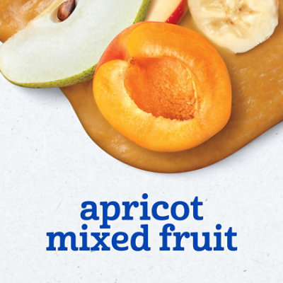 Gerber 2nd Foods Baby Food Apricot With Mixed Fruit - 2-4 Oz - Image 2