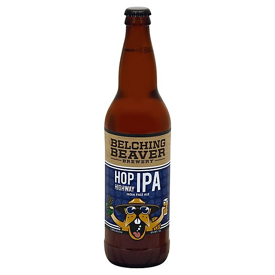 Belching Beaver Brewery Hop Hwy Ipa In Bottles - 22 Fl. Oz.