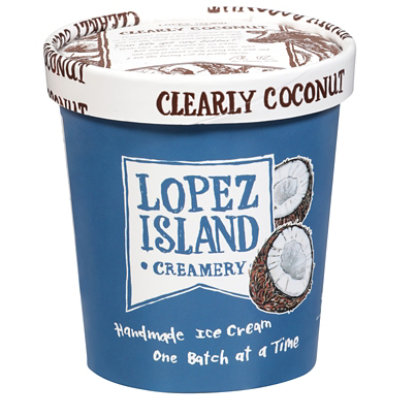 Lopez Island Creamery Coconut Ice Cream - 1 Pint - Image 2