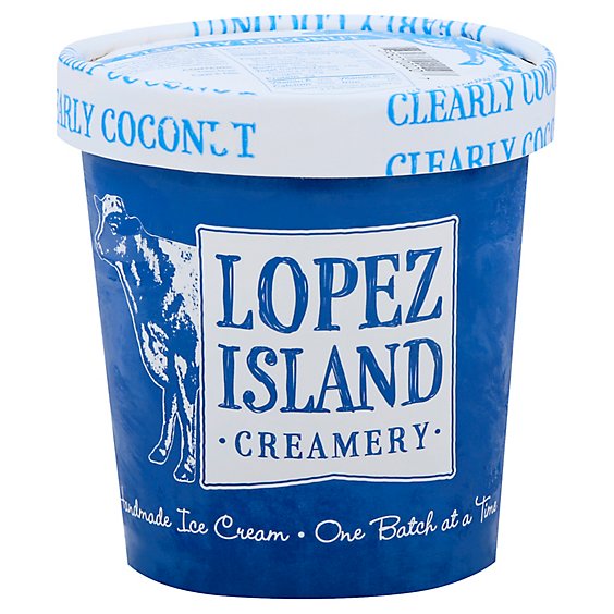 Lopez Island Creamery Coconut Ice Cream - 1 Pint