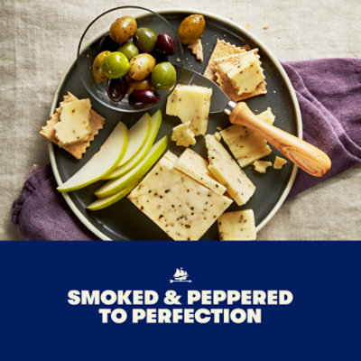 Tillamook Farmers' Collection Smoked Black Pepper White Cheddar Cheese Block - 7 Oz - Image 2